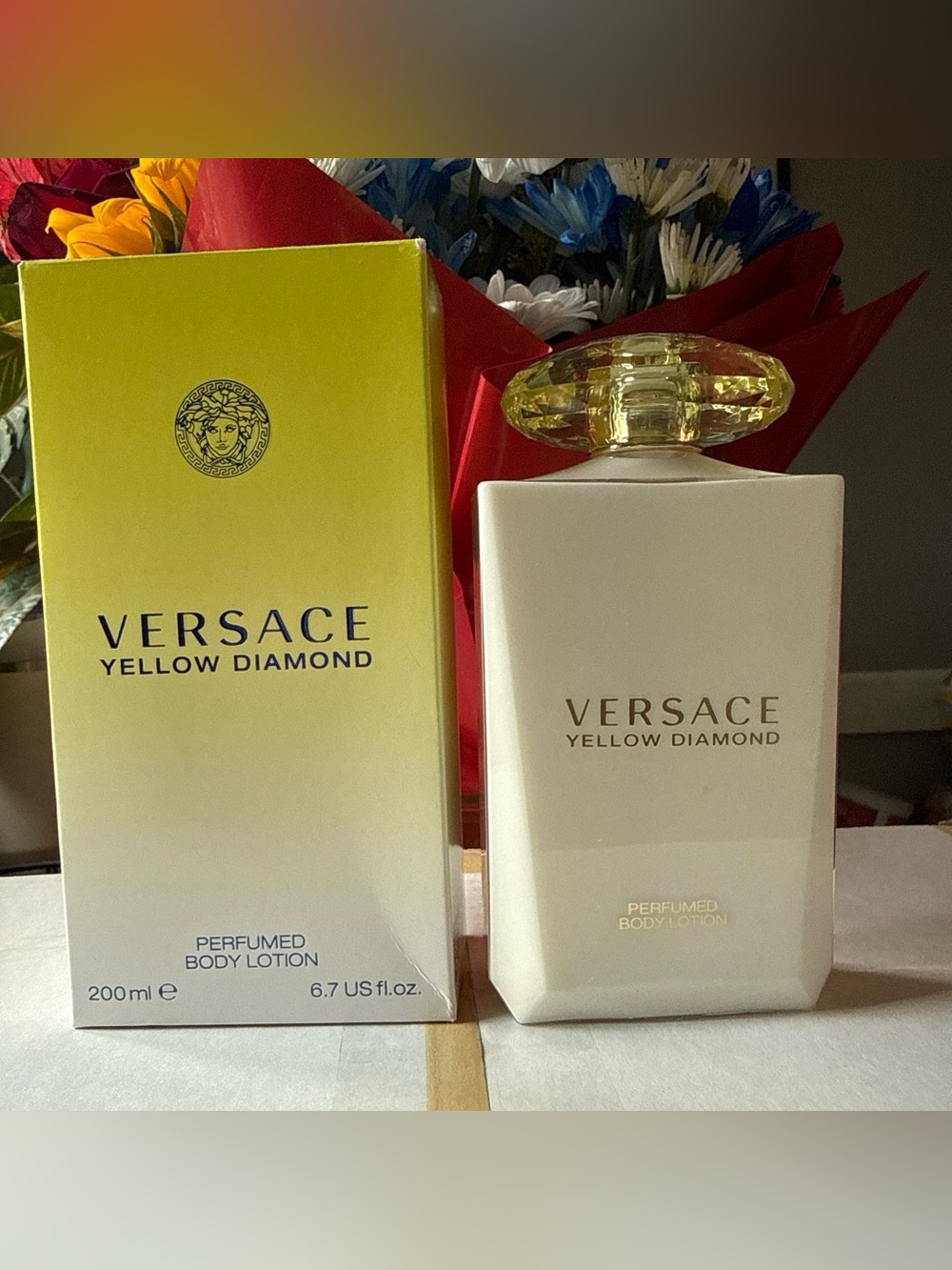 Versace yellow diamond body lotion